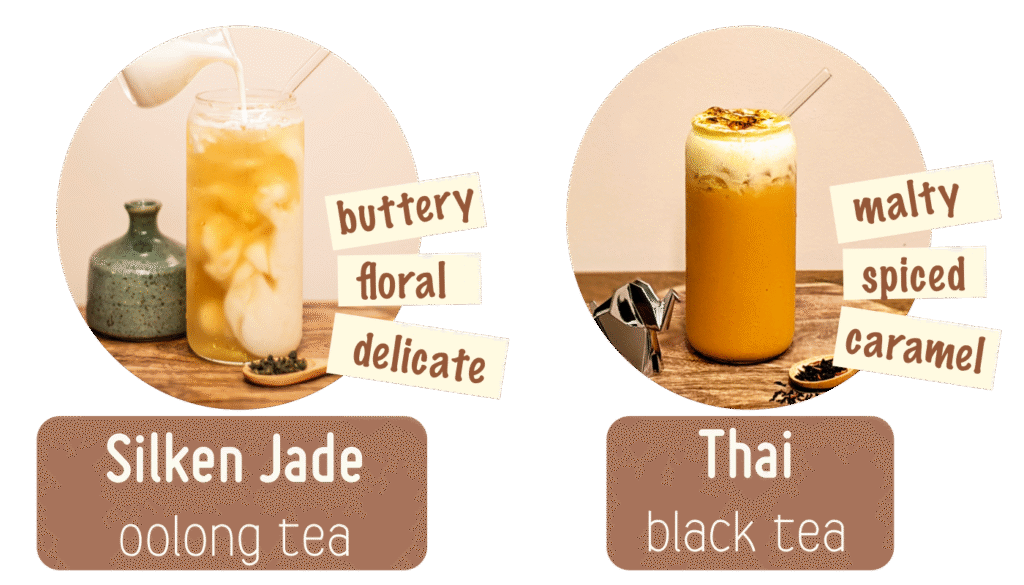 Silken Jade and Thai Tea